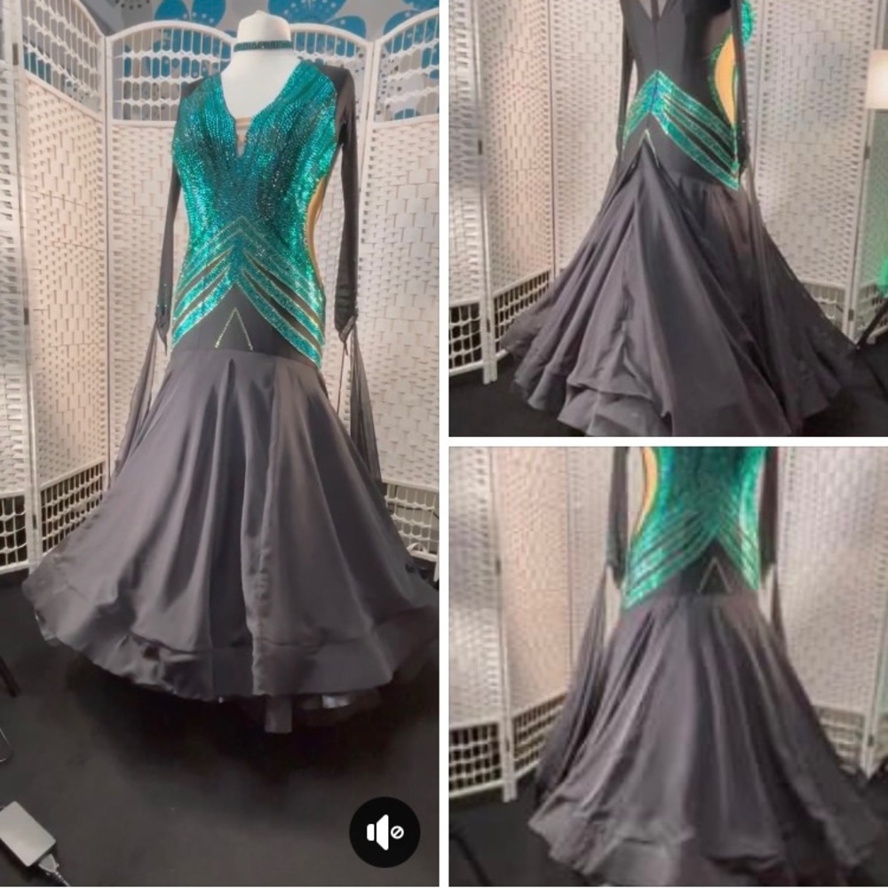 Smooth/standard ballroom competition dress